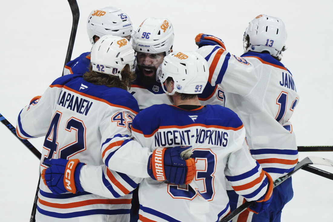 Draisaitl scores in OT again, Oilers beat Panthers to tie Stanley Cup ...